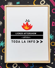 Cargar imagen en el visor de la galería, Lienzo AFTERSHOW Leticli