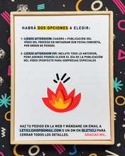 Cargar imagen en el visor de la galería, Lienzo AFTERSHOW Leticli