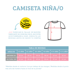 Camiseta Infantil "You are HERE"