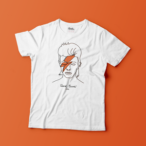 Camiseta Unisex "David Bowie"
