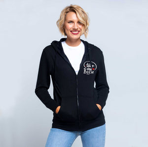Chaqueta Negra Capucha