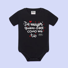 Cargar imagen en el visor de la galería, Body Bebé - Negro