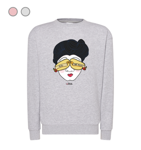 Sudadera "Go with the Flow"