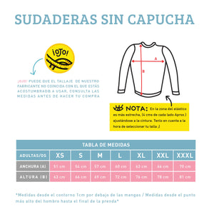 Sudadera "Go with the Flow"